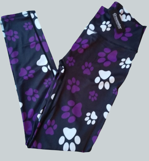 Clearance Paw Print Leggings - GroomtecApparel