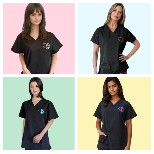 Embroidered V Neck Tunic