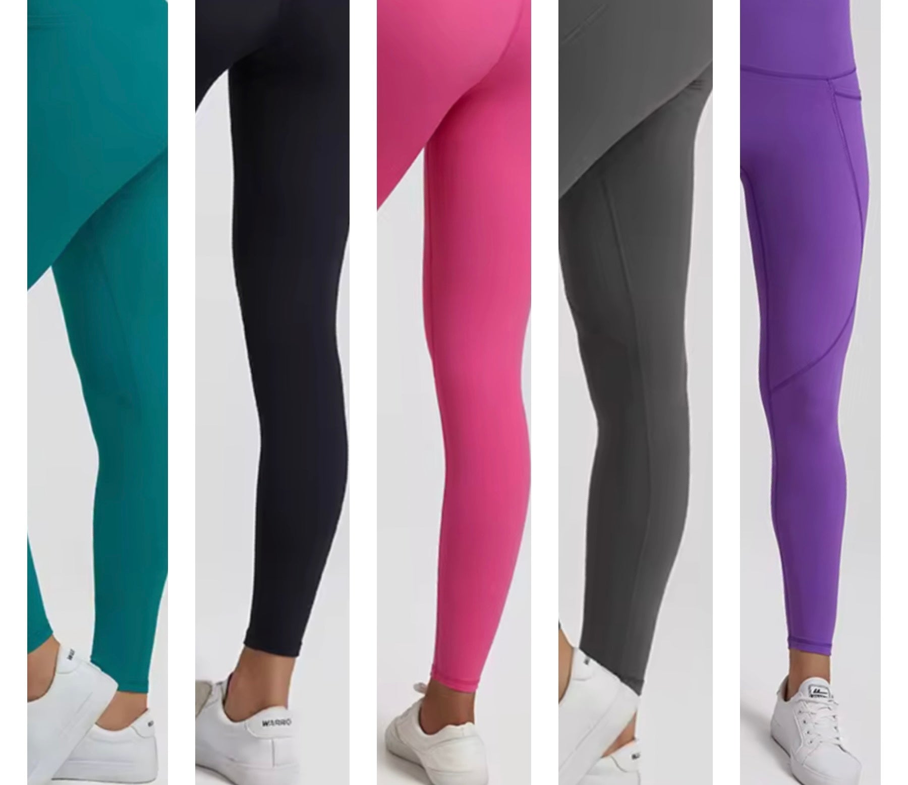 Solid Colour Leggings - GroomtecApparel