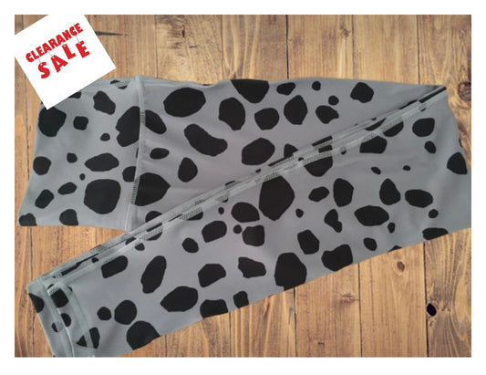 Clearance Dalmatian Print Leggings