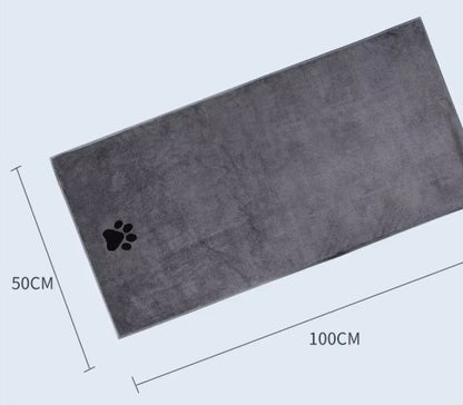 Absorbent Microfibre Dog Bath Towels