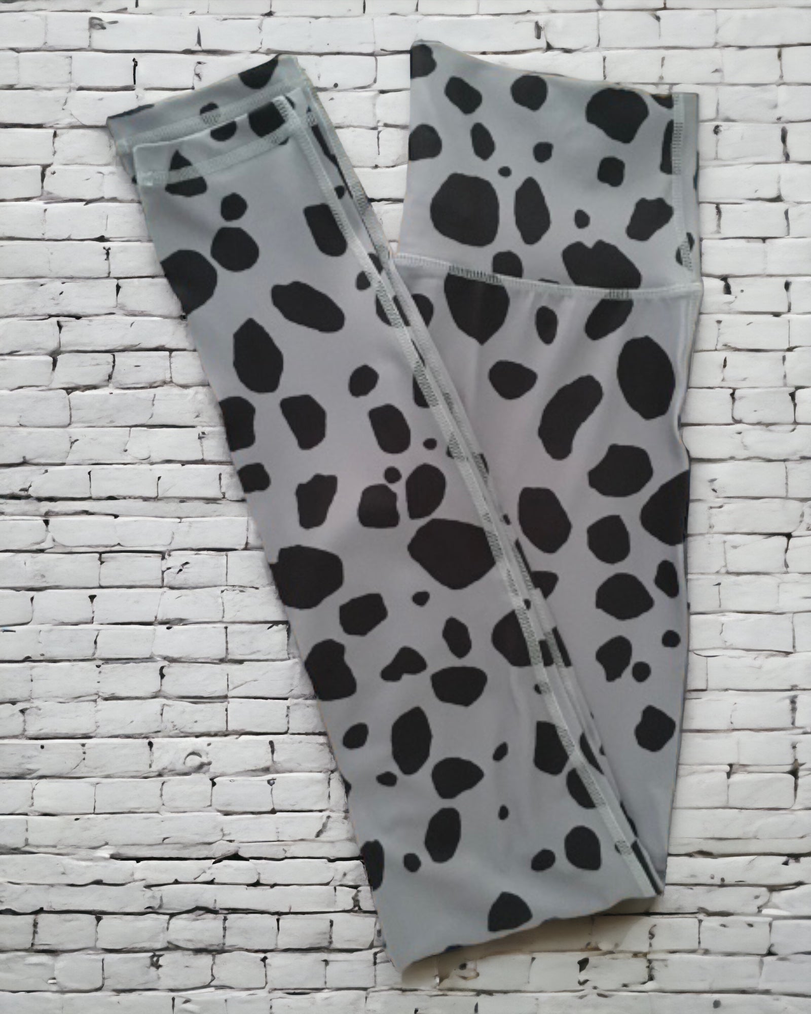 Dalmatian print cheap leggings