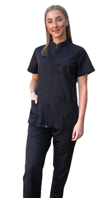 Clearance Zip Up Grooming Tunic - GroomtecApparel