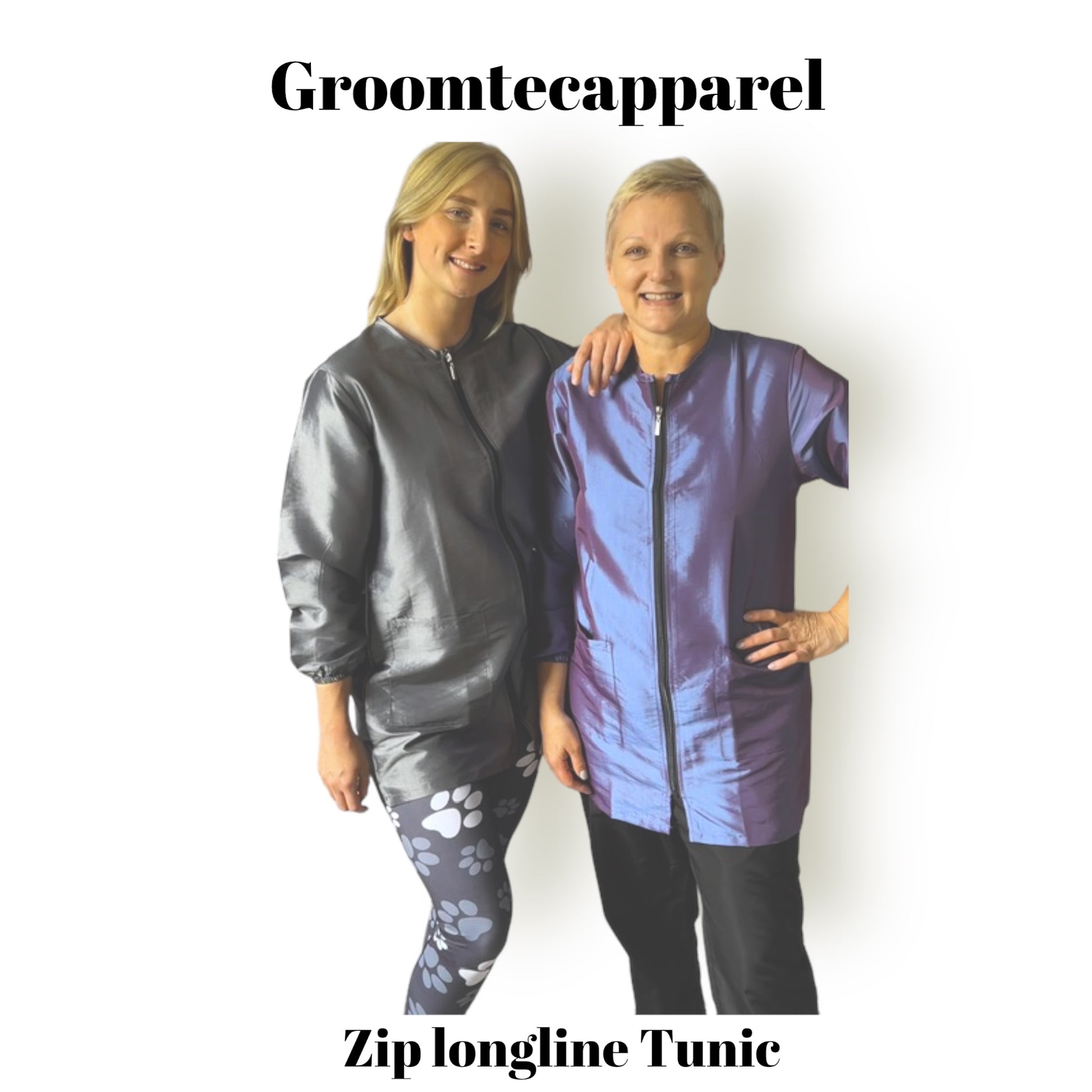 Longline Zip Tunic - GroomtecApparel