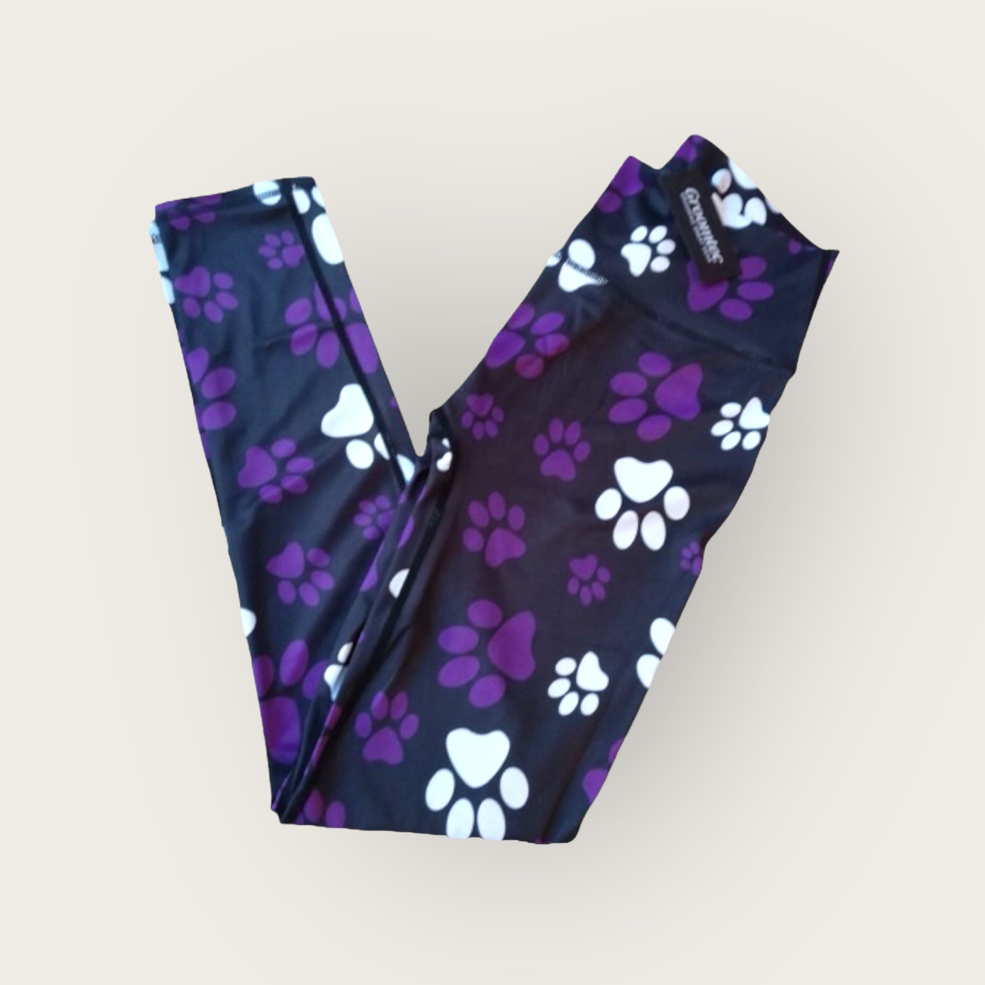 Paw Print Leggings - GroomtecApparel