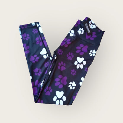 Paw Print Leggings - GroomtecApparel