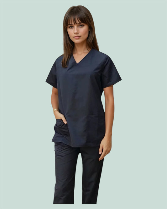 Plain V Neck Tunic- No Logo!
