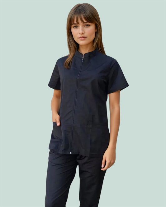 Plain Zip Tunic- No Logo!
