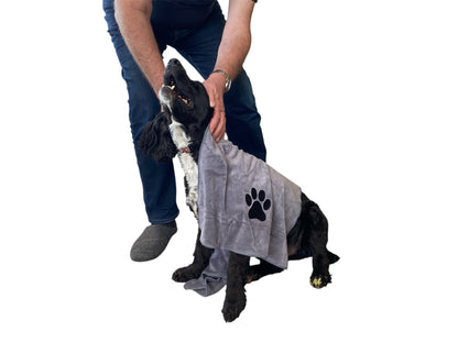 Absorbent Microfibre Dog Bath Towels