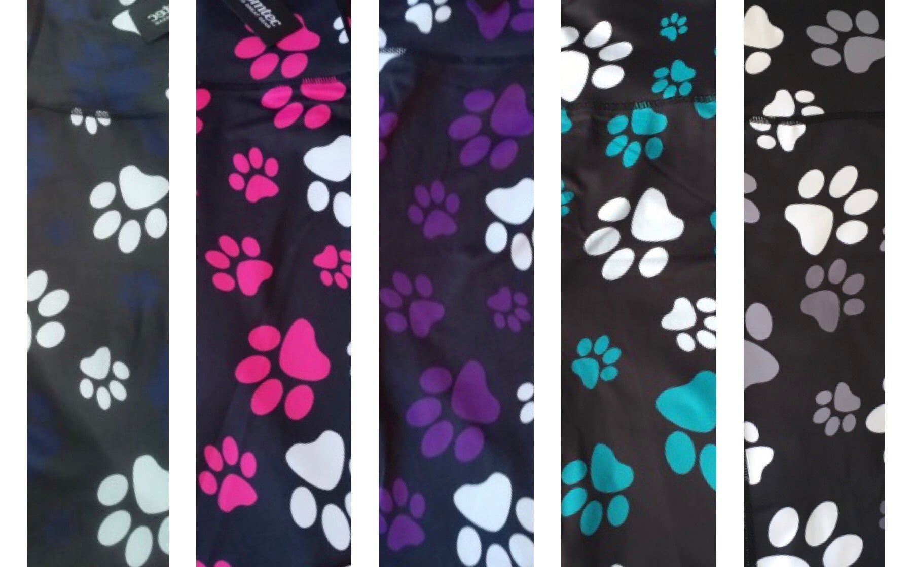  Multi-Color Scissor and Paw Print Dog Grooming Leggings (Extra  Small) Purple, Pink, Teal : Pet Supplies