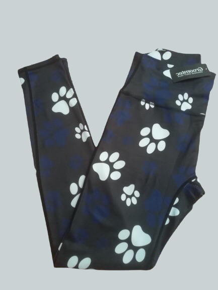 Paw Print Leggings GroomtecApparel